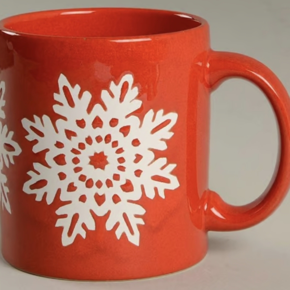 Waechtersbach Germany Holiday Christmas Snowflake Santa Mugs - Picture 2 of 9